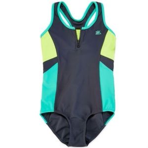 SOLD Zero Xposure Girls One Piece Size 8 New